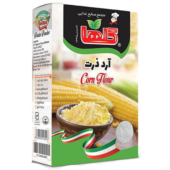 آرد ذرت گلها - ( 200 گرمی )