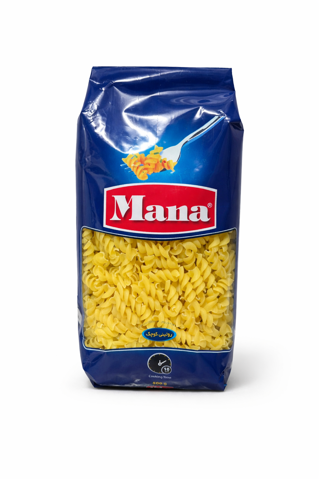 پاستا با گندم دوروم پیچ برند مانا وزن محصول ( 500g )