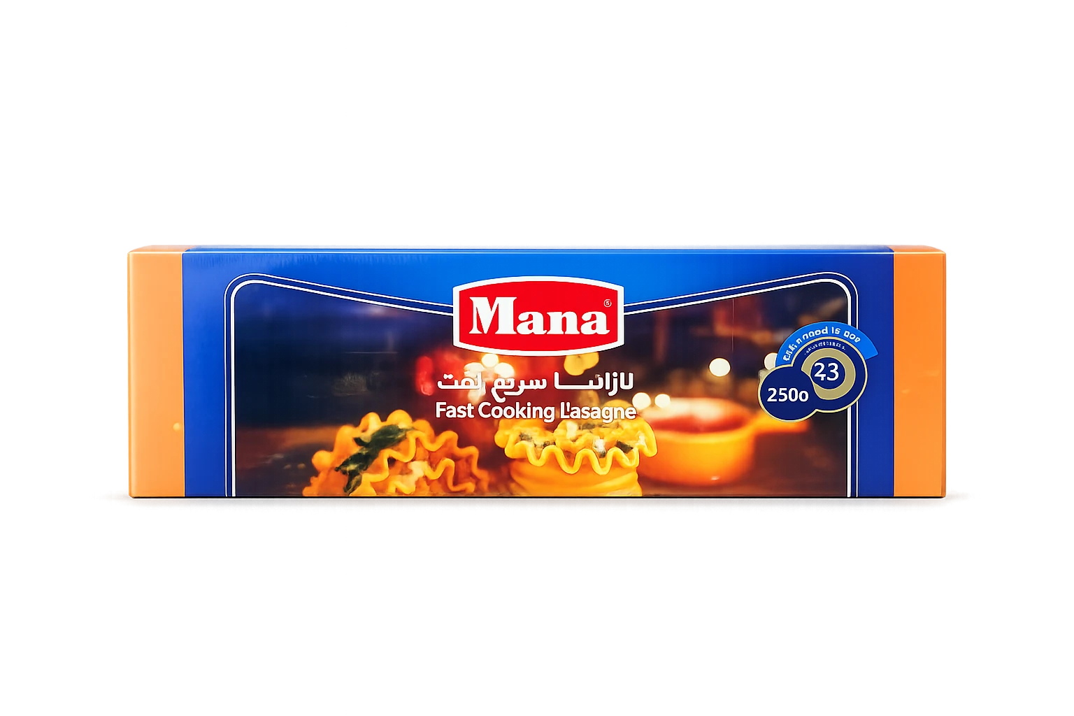 لازانیا سریع پخت برند مانا وزن محصول ( 250g )