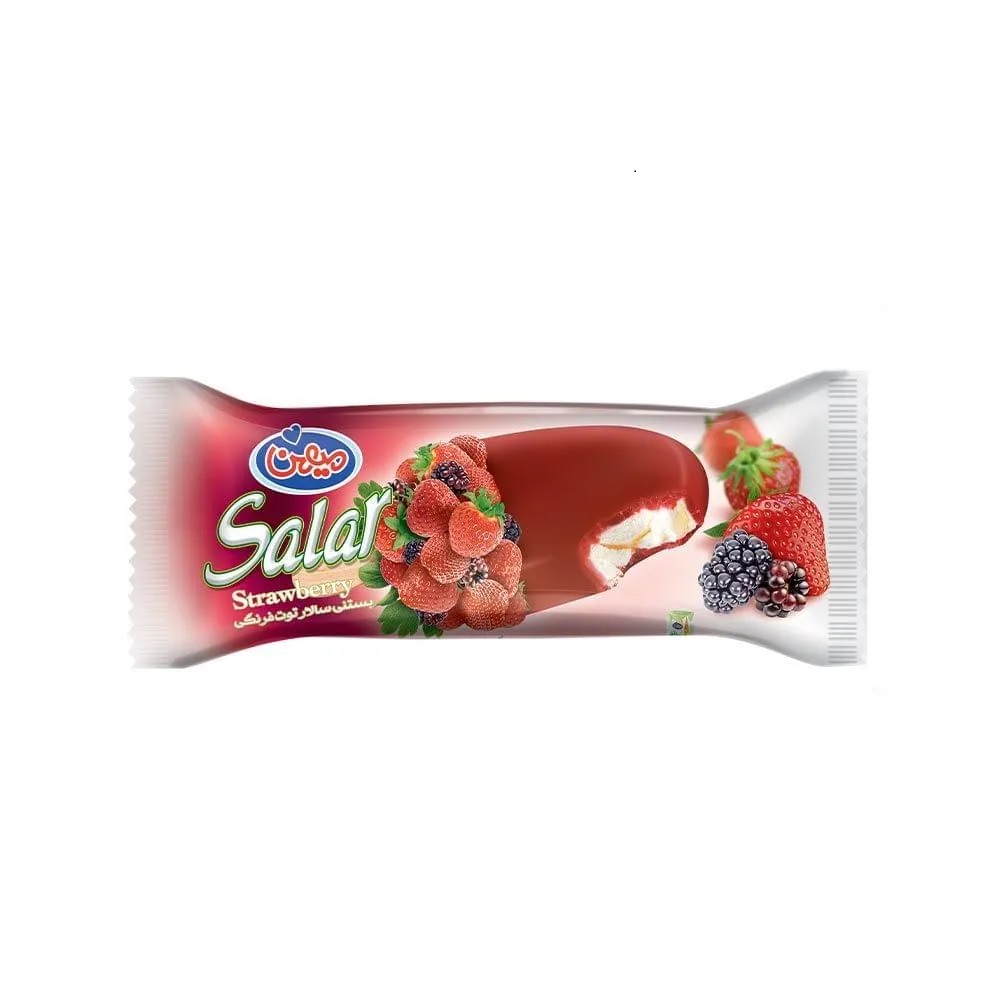 بستنی سالار توت فرنگی [ 82 گرم ]
