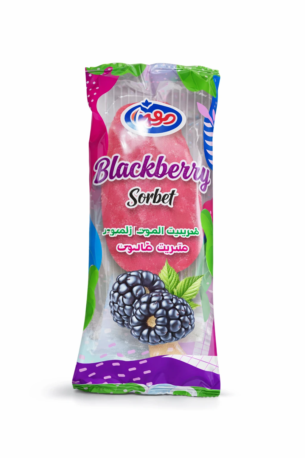 بستنی میوه ای ( سربت ) شاتوت برند میهن وزن محصول ( 85g )