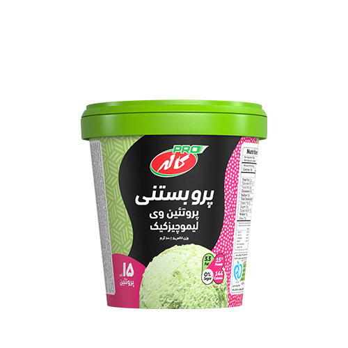 پرو بستنی لیمو چیز کیک پروتئین وی برند کاله وزن محصول ( 100g )