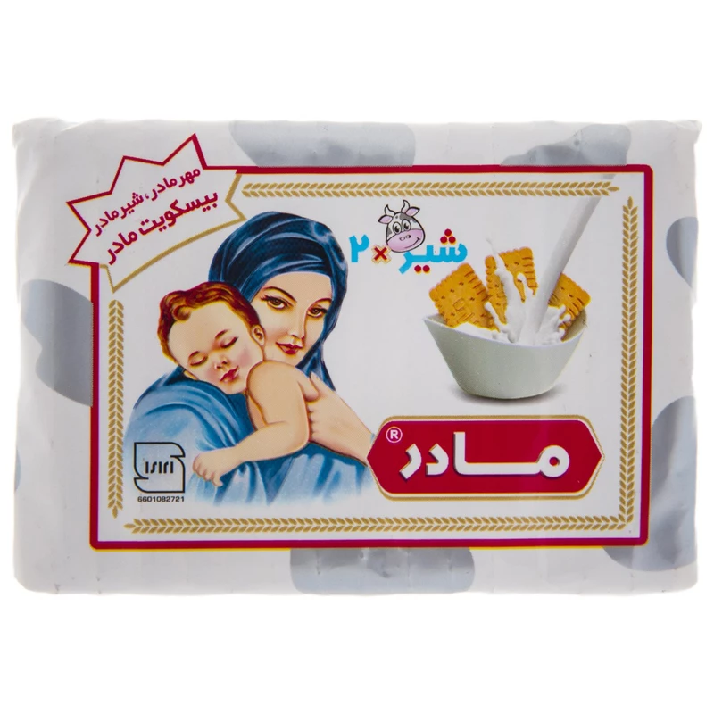 بیسکویت " مادر " ویتانا - ( سفید ) با 2 برابر شیر بیشتر ( 70 گرمی )