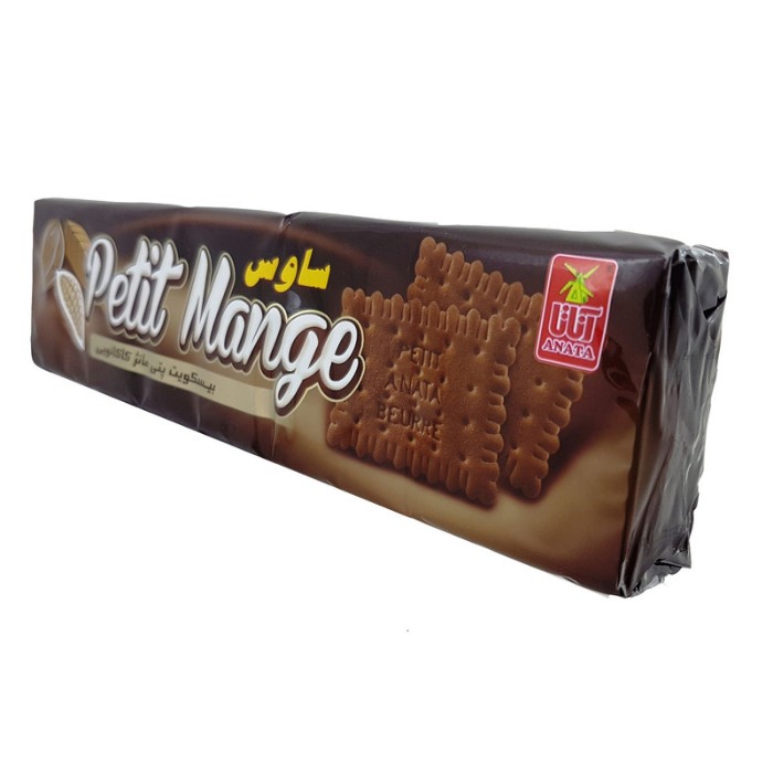 بیسکویت " پتی مانژ کاکائویی ساوس"  آناتا - ( 130 گرمی )