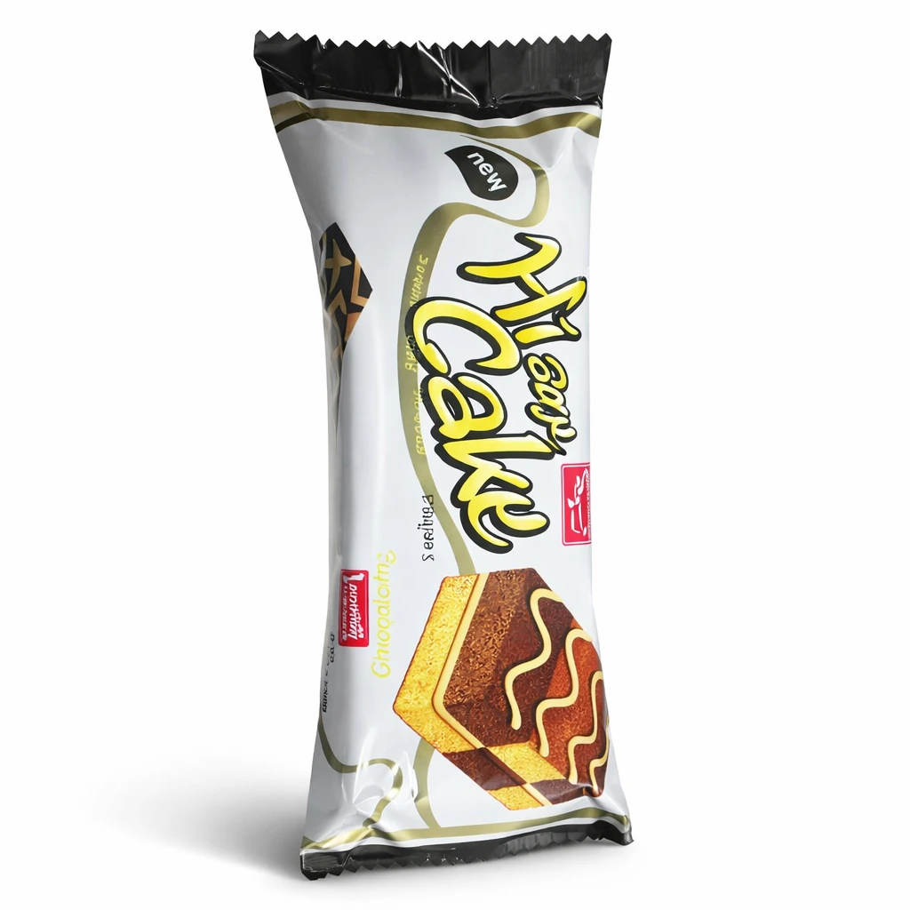 کیک اسفنجی های بای برند شیرین عسل وزن محصول ( 60g )