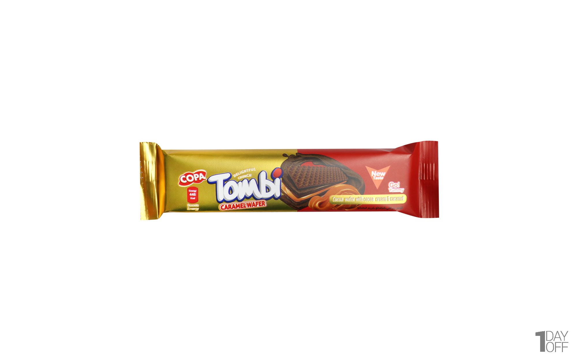 ویفر کاکائویی با کرم کاکائویی برند کوپا وزن محصول ( 22g )