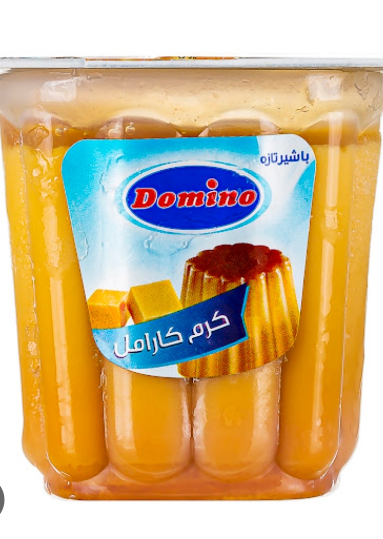 دسر کارامل دومینو 100 گرمی