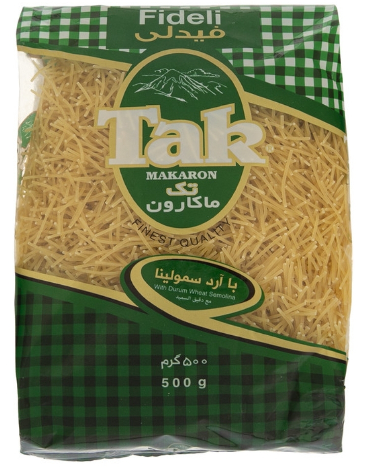رشته فیدلی 500 گرمی تک ماکارون
