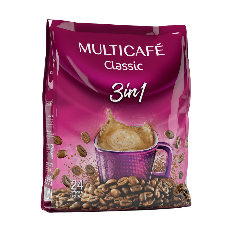 کافي ميکس1*3 کلاسیک مولتی کافه 24 عددی