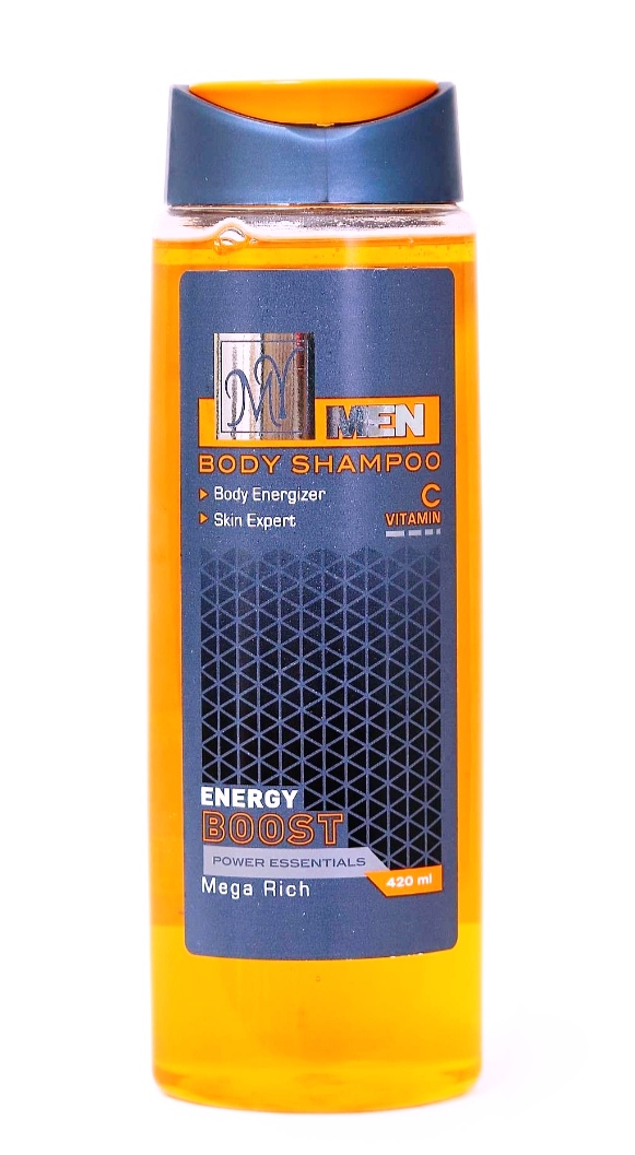شامپو بدن شفاف ENERGY BOOST مگا ریچ مخصوص آقایان ( 450 ) میلی لیتر مای