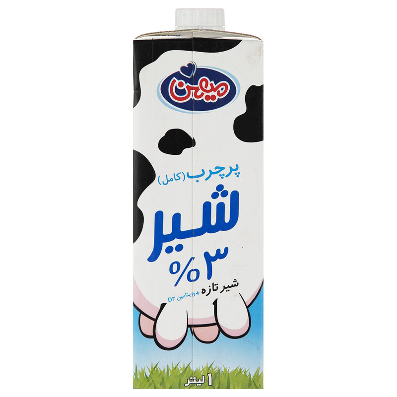 شیر پرچرب میهن - ( 1لیتری )
