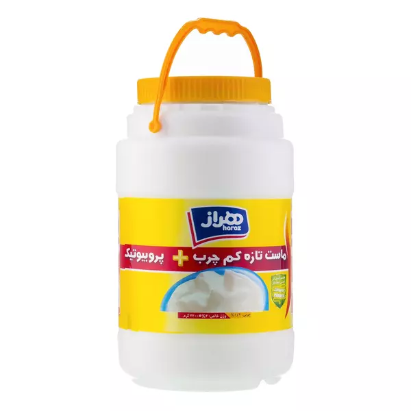 ماست پروبیوتیک کم چرب هراز 1800 گرم