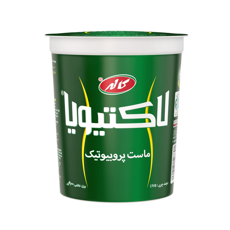 ماست پروبیوتیک پر چرب لاکتیویا کاله 900 گرمی