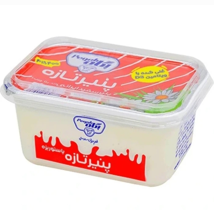 پنیر سفید " غنی شده با ویتامین D3 " پگاه - ( 400 گرمی )