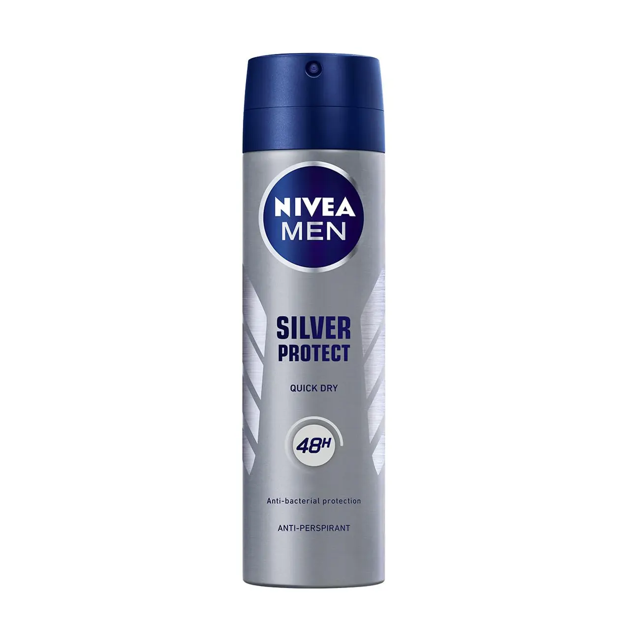 اسپری خوشبو کننده بدن " Silver Protect " نیوآ - ( " ویژه آقایان " ، آنتی باکتریال و بدون الکل ) ضد تعریق با ماندگاری تا 48 ساعت ( 150 میلی لیتر )