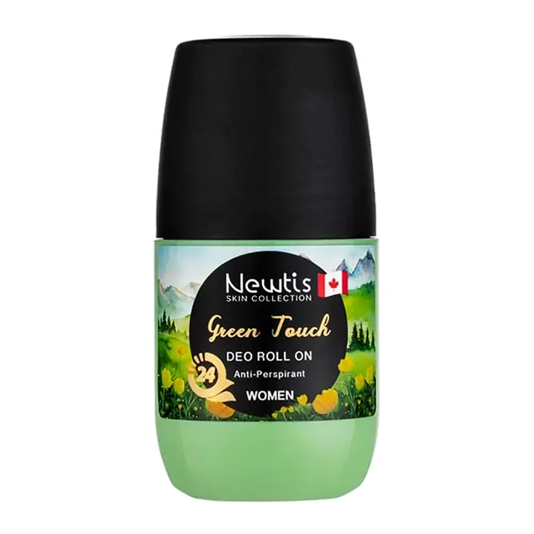 مام رولی " Green Touch " نیوتیس - ( سبز، دئو رولان ) ضد تعریق با ماندگاری تا 24 ساعت " ویژه بانوان " ( 50 میلی لیتر )
