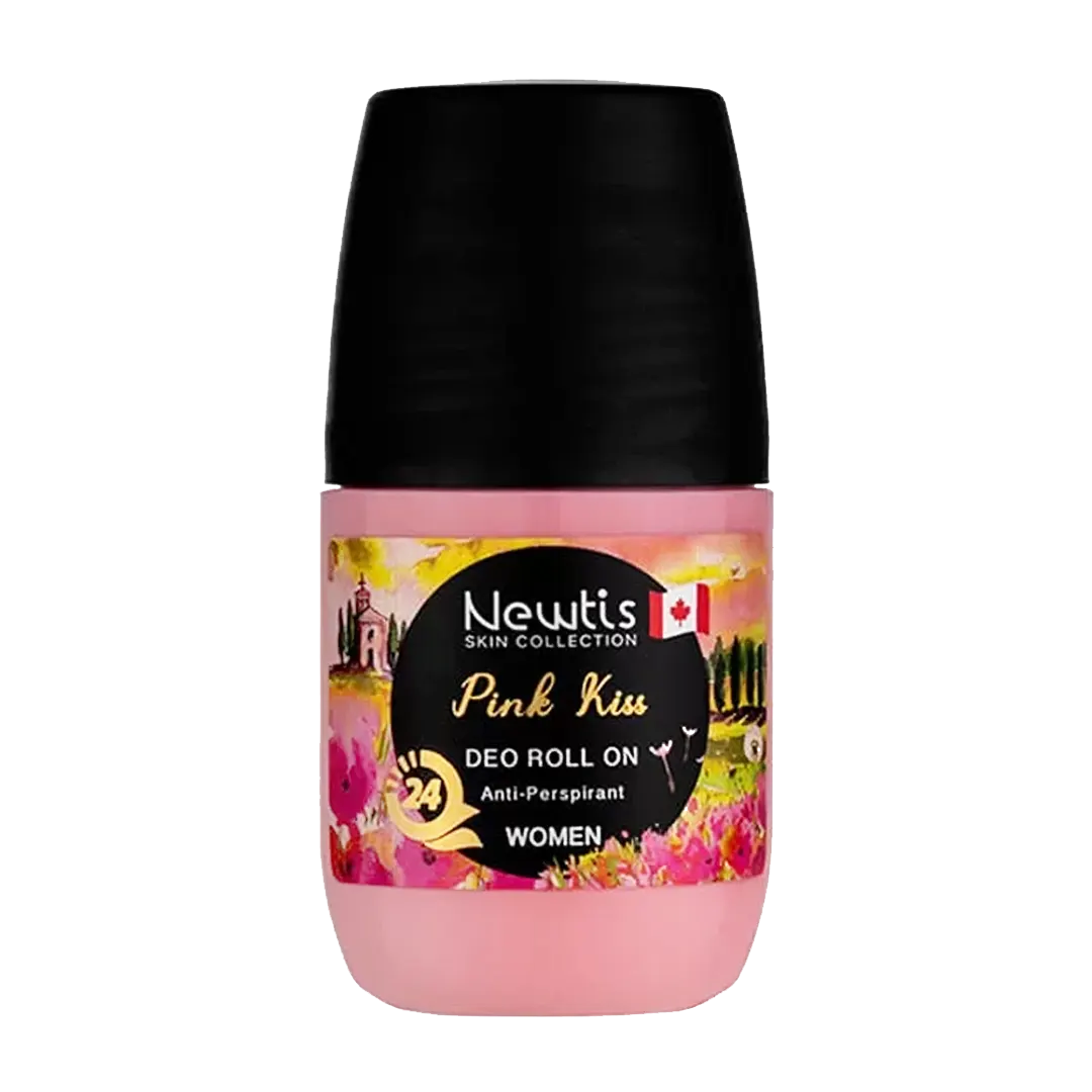 مام رولی " Pink Kiss " نیوتیس - ( گل بهی، دئو رولان ) ضد تعریق با ماندگاری تا 24 ساعت " ویژه بانوان " ( 50 میلی لیتر )