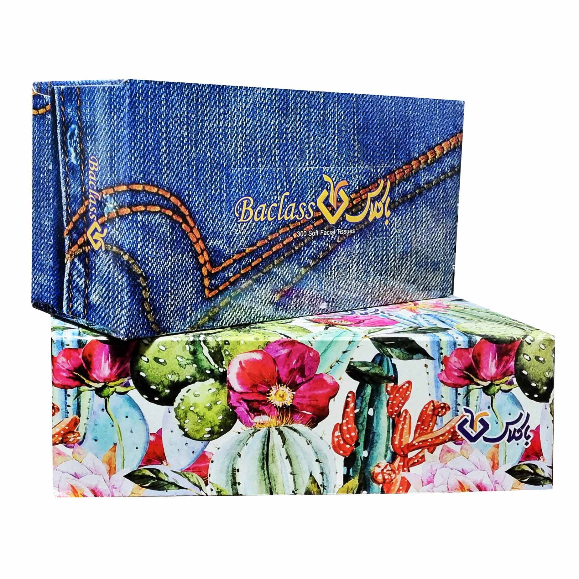 دستمال کاغذی " جعبه ای " با کلاس  -  ( 150 برگ دولا )