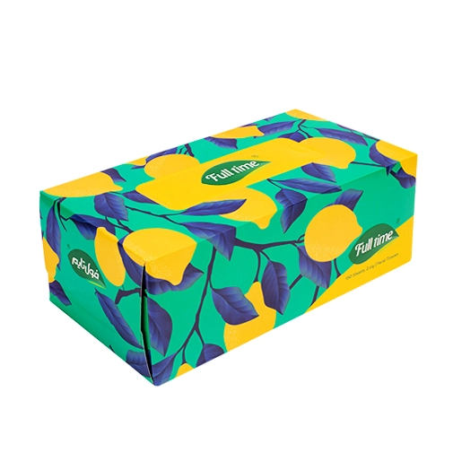 دستمال کاغذی " جعبه ای " فول تایم - سایز 20.5 * 20 سانتی متر ( 150 برگ دولا )