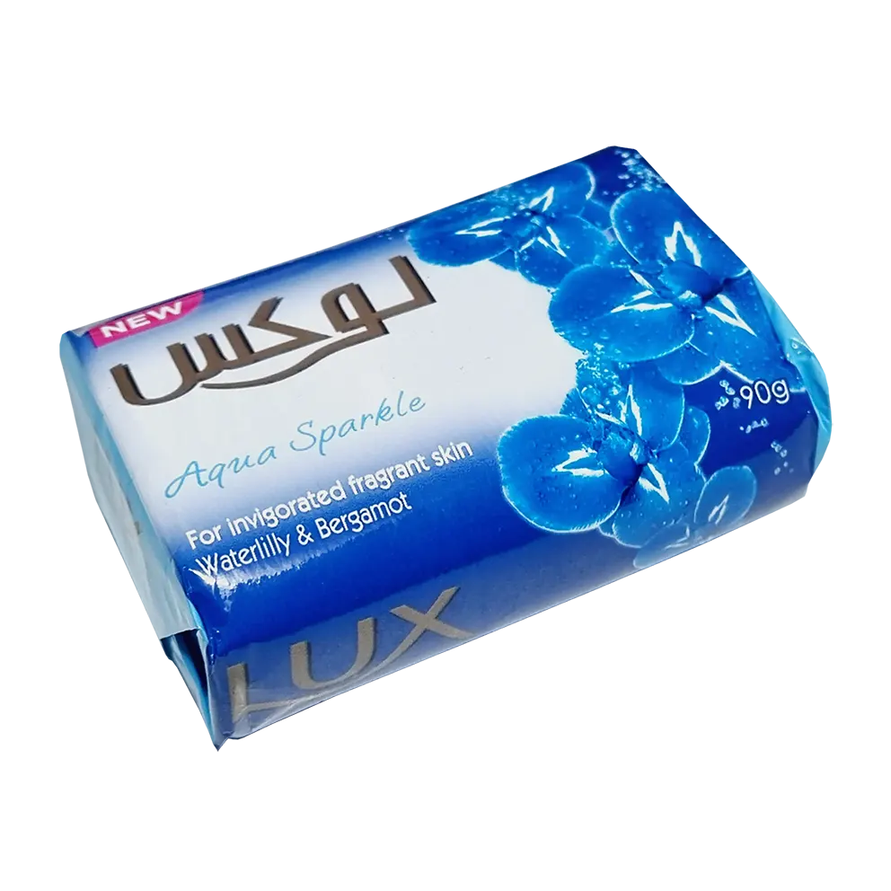 صابون " آرایشی و بهداشتی " لوکس - ( آبی، خوشبو کننده و نرم کننده پوست ) با رایحه نیلوفر آبی و ترنج، حاوی 1 عدد صابون ( 90 گرمی )