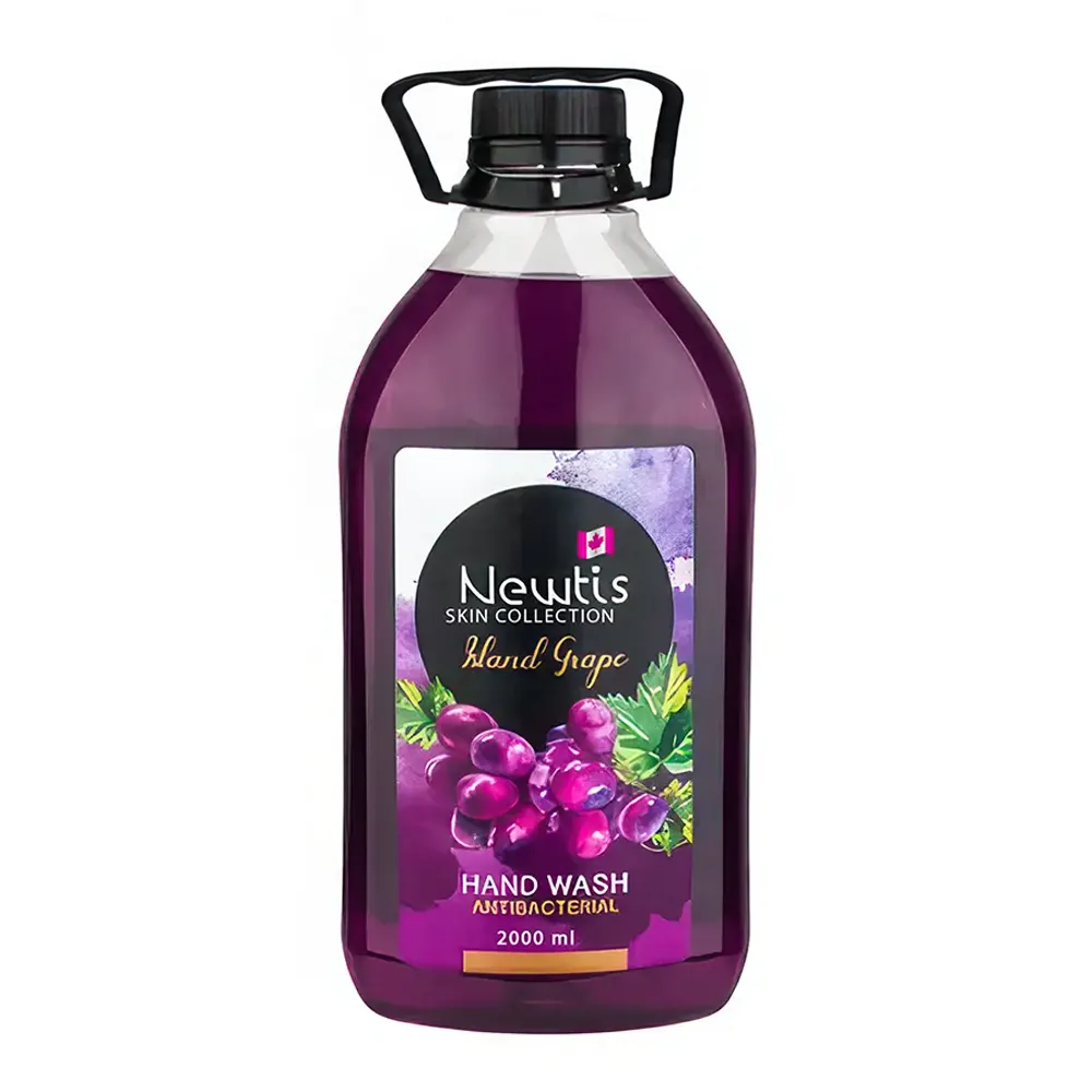 مایع دستشویی گالونی " آنتی باکتریال " نیوتیس - ( بنفش، سری Island Grape ) حاوی عصاره انگور ( 2000 میلی لیتر )