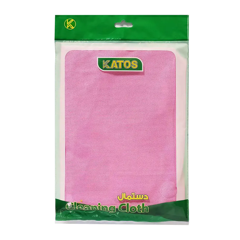 دستمال  " جادویی میکرو فایبر شیشه و LCD "  کاتوس  -  ( سری K150  )  جرم گیری عالی، بدون پرز، بدون نیاز به مواد شوینده  ( سایز  40 * 30  )