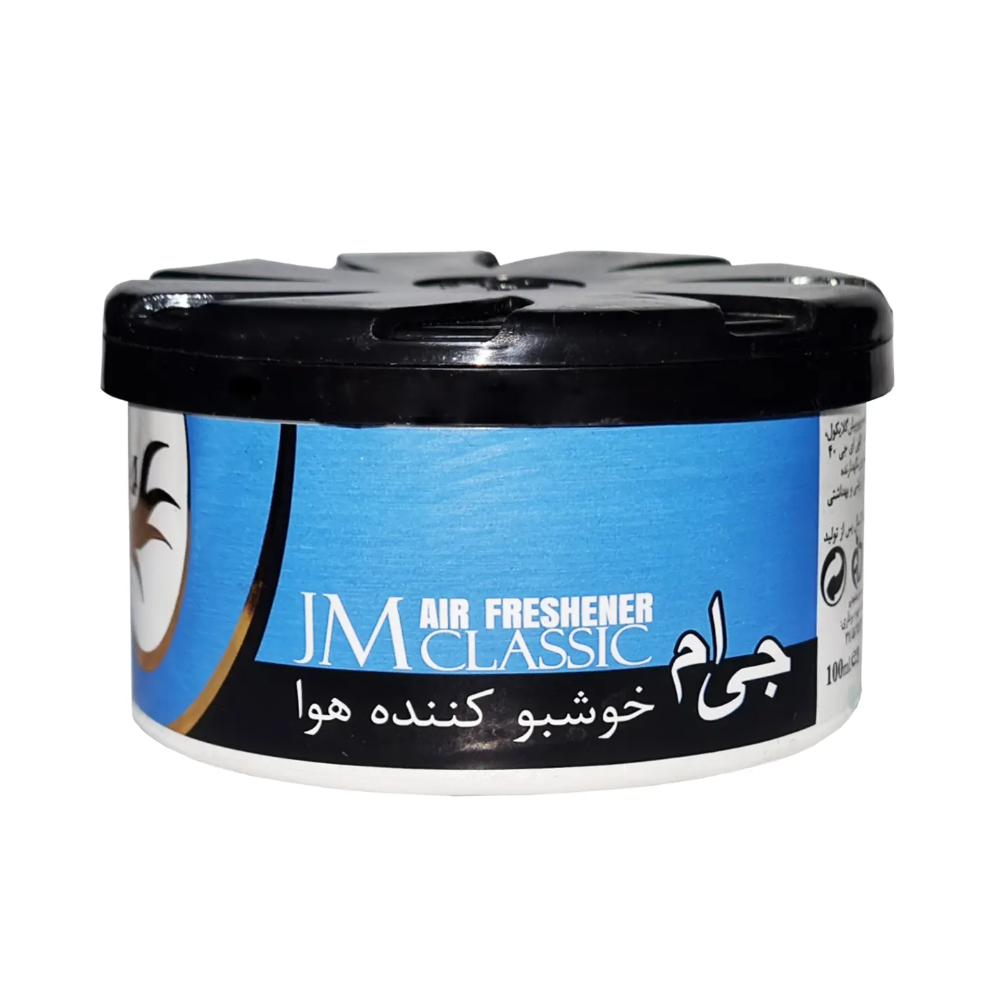 ژل کنسروی " خوشبو کننده هوا "  جی ام کلاسیک  -  ( آبی، سری Dior ) مناسب سرویس بهداشتی، خودرو، اتاق  ( 100 میلی لیتر )