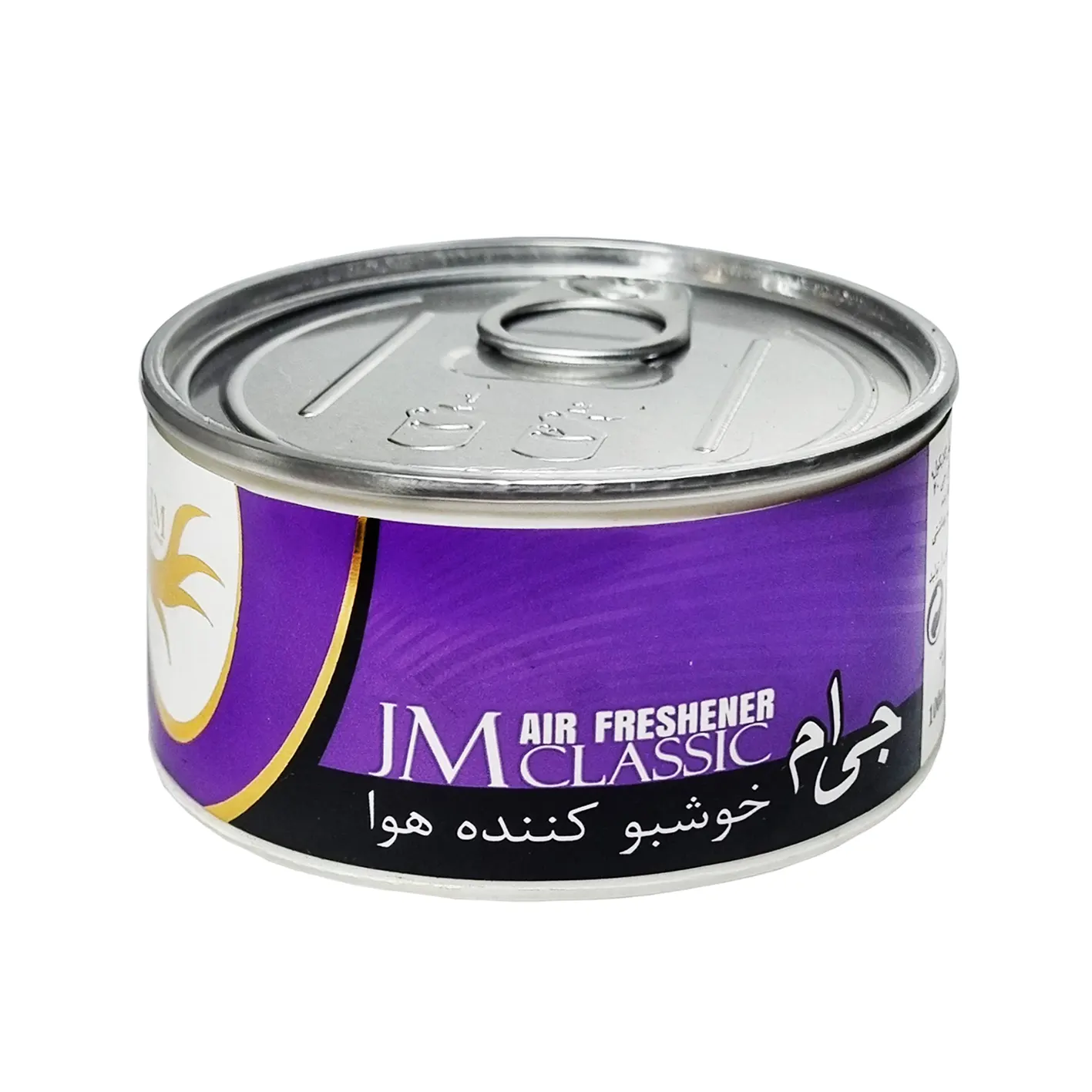 ژل کنسروی " خوشبو کننده هوا "  جی ام کلاسیک  -  ( بنفش، سری Azzaro ) مناسب سرویس بهداشتی، خودرو، اتاق  ( 100 میلی لیتر )