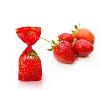 آبنبات میوه ای با مغز پاستیل کیش
