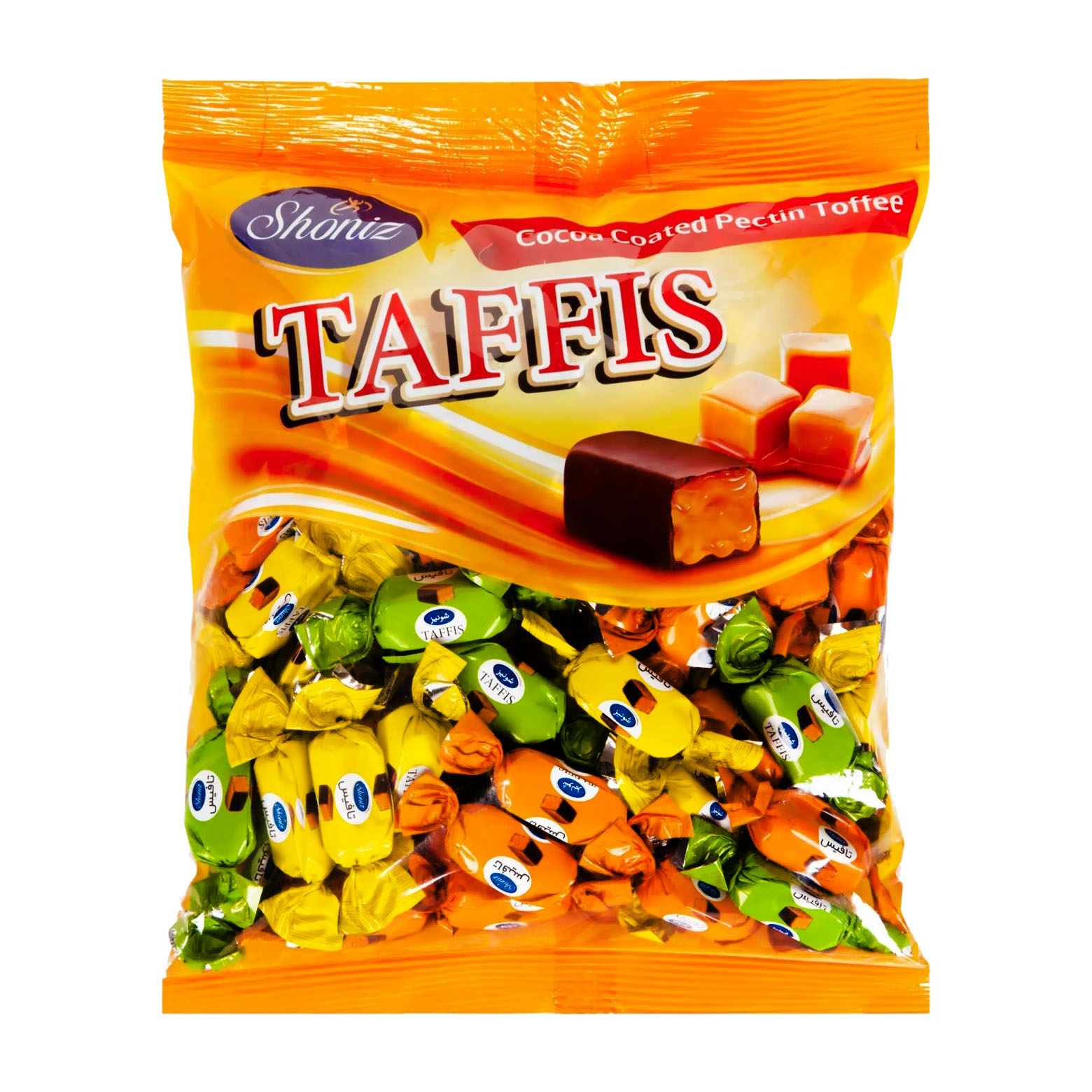 تافی با روکش کاکائو تافیس