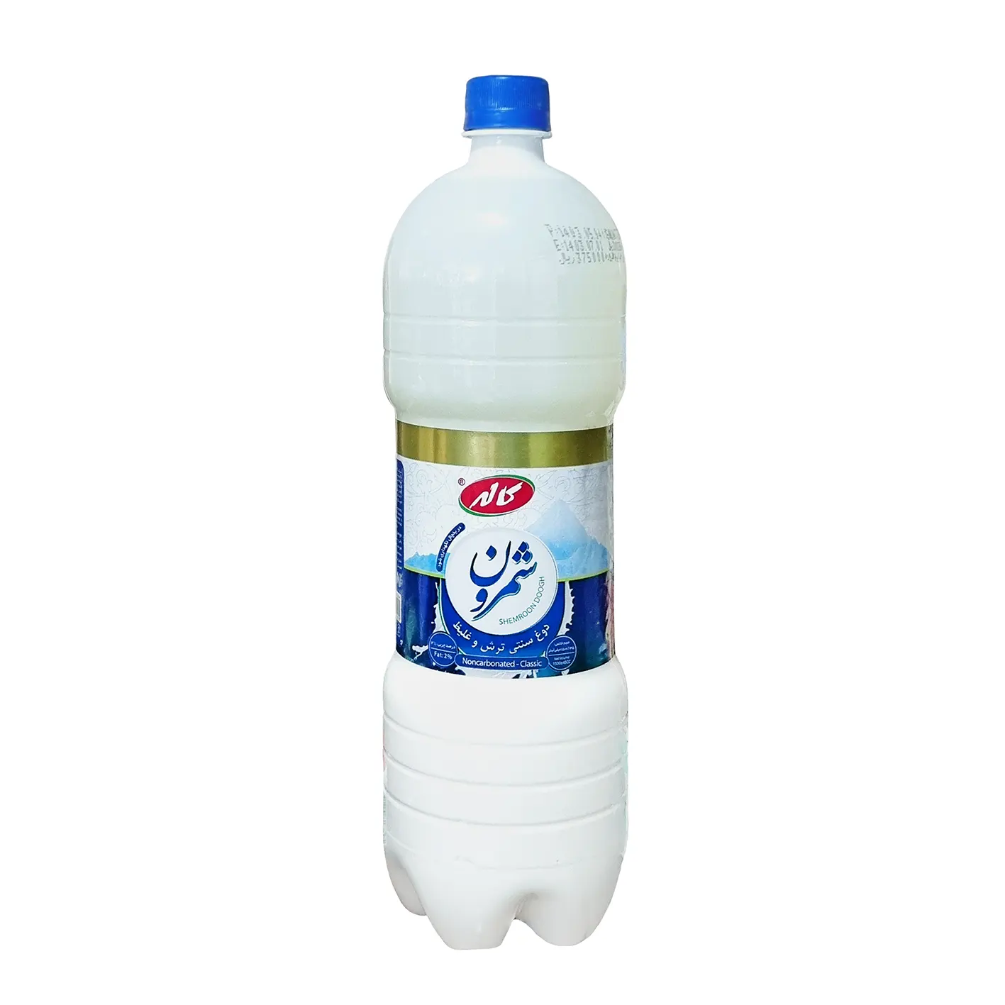 دوغ سنتی بدون گاز " ترش و غلیظ " شمرون کاله - ( آبی ) پاستوریزه و هموژنیزه ( 1.5 لیتری )