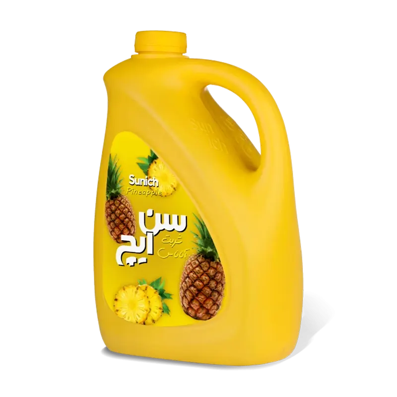 شربت گالنی " آناناس " سن ایچ - ( جهت تهیه 75 لیوان شربت ) حاوی کنسانتره طبیعی آب آناناس ( 3 کیلویی )