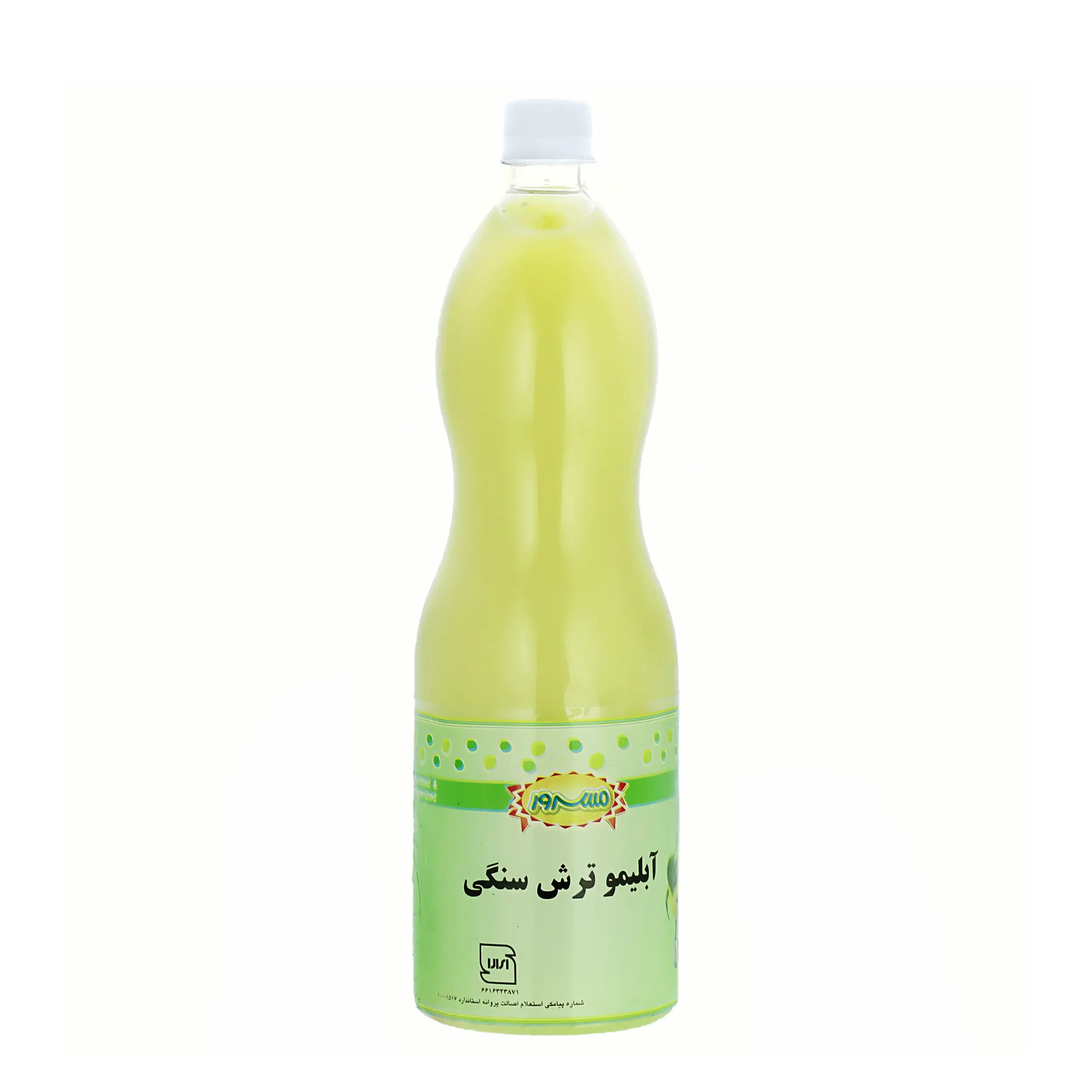 آبلیمو " ترش سنگی " مسرور  - ( بطری پت ) پاستوریزه و هموژنیزه ( 1.5 لیتری )