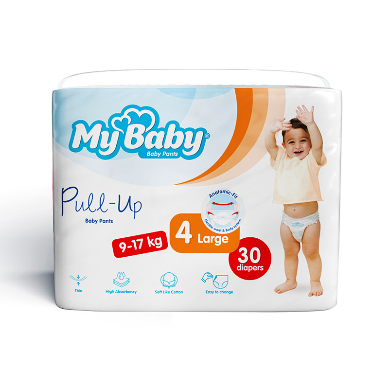 پوشک شورتی مای بیبی 30 عددی - سایز 4