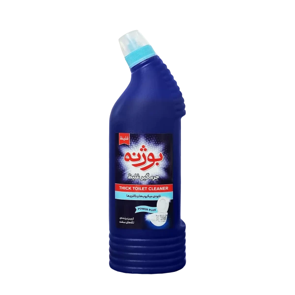 مایع جرم گیر " سرویس های بهداشتی " بوژنه - ( غلیظ ) تمیز کننده، ضد عفونی کننده و از بین برنده جرم و لکه های سخت ( 750 گرمی )