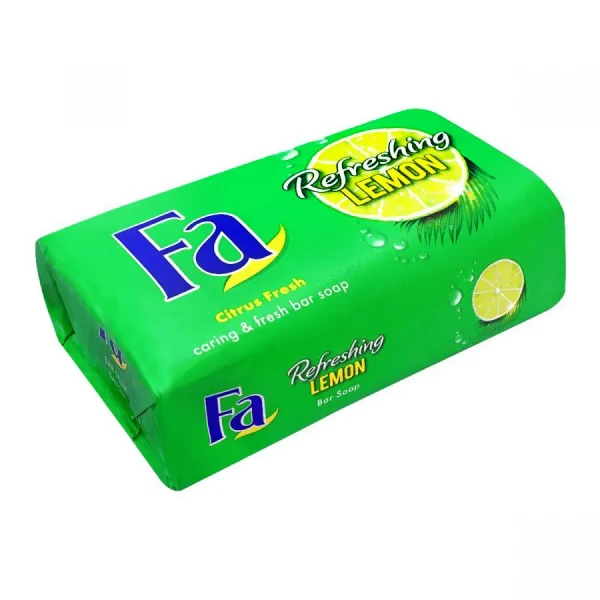 صابون " دستشویی " فا - ( با رایحه و عصاره لیمو ) حاوی 1 عدد صابون ( قالب 125 گرمی )
