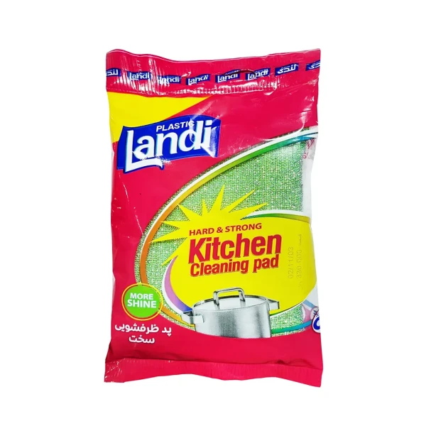 اسکاچ " پد ظرفشویی سخت " لندی - ( مناسب سطوح چرب با قدرت پاک کنندگی بالا )