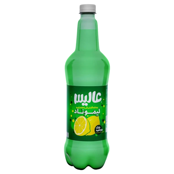 نوشابه گازدار خانواده " لیموناد " عالیس - ( 1 لیتری )